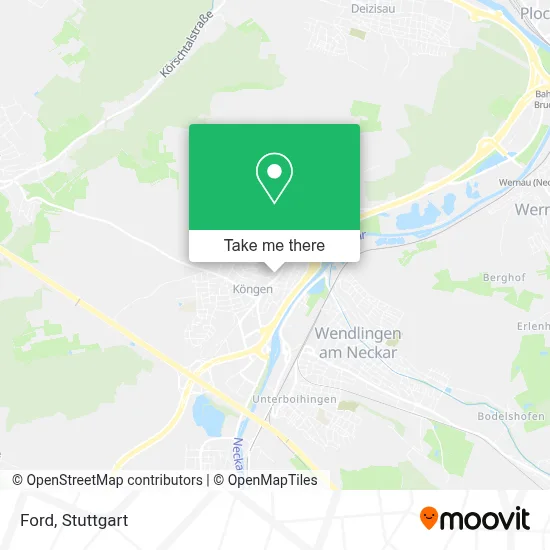 Ford map