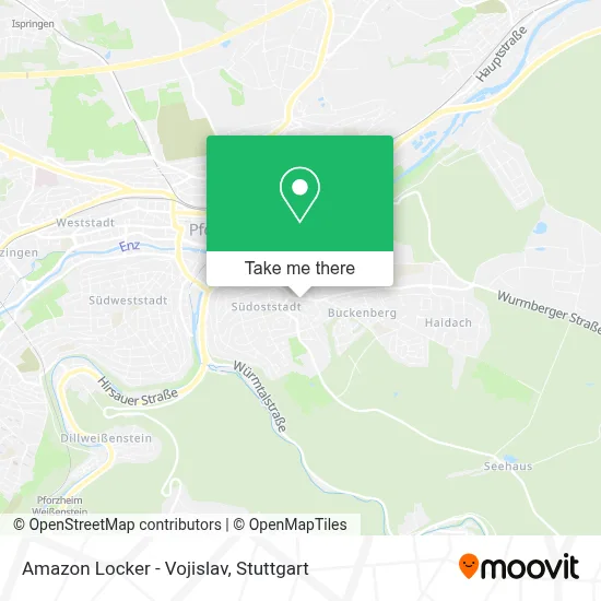 Amazon Locker - Vojislav map