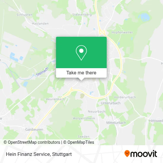 Hein Finanz Service map