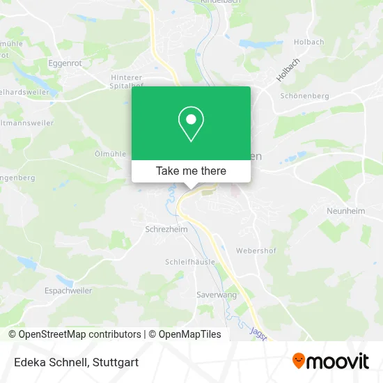 Edeka Schnell map