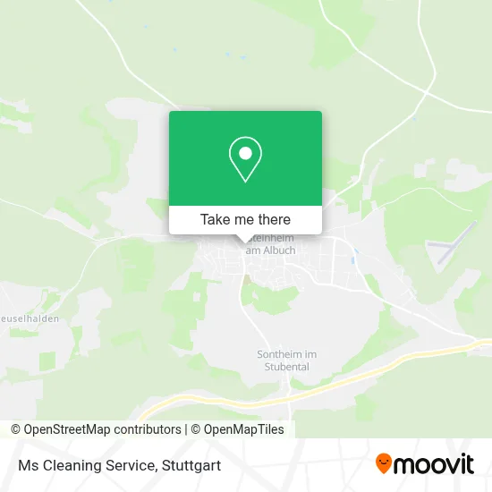 Ms Cleaning Service map