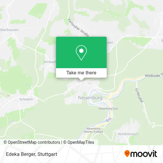 Edeka Berger map