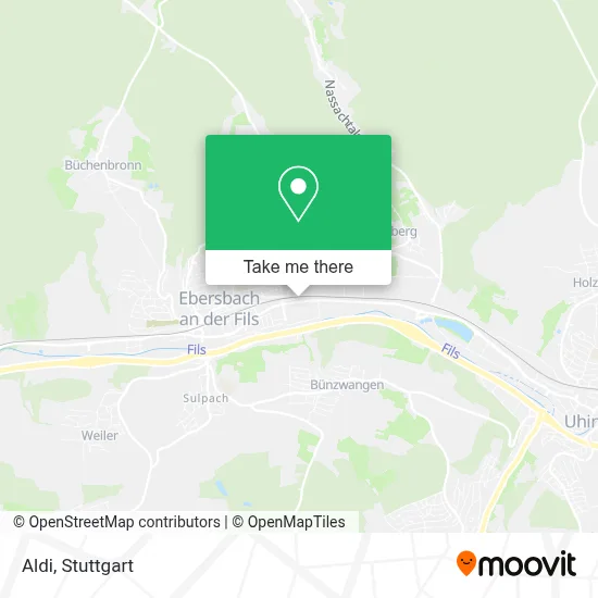 Aldi map