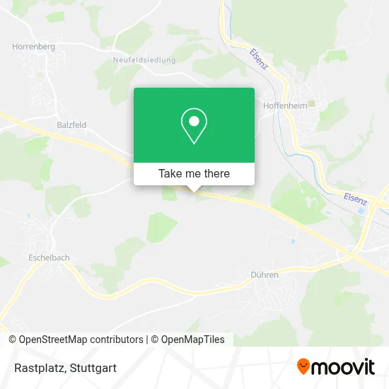Rastplatz map
