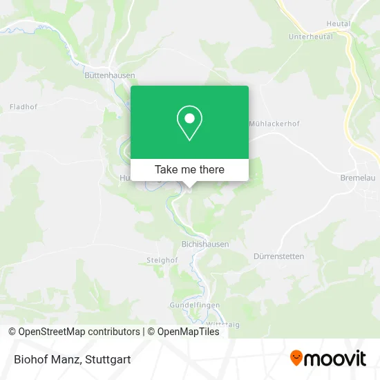 Biohof Manz map