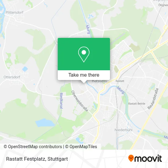 Rastatt Festplatz map