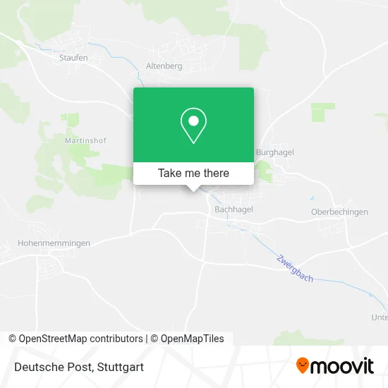 Deutsche Post map