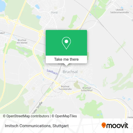 Imitsch Communications map