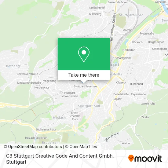 C3 Stuttgart Creative Code And Content Gmbh map