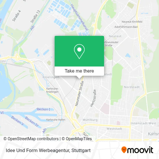 Idee Und Form Werbeagentur map