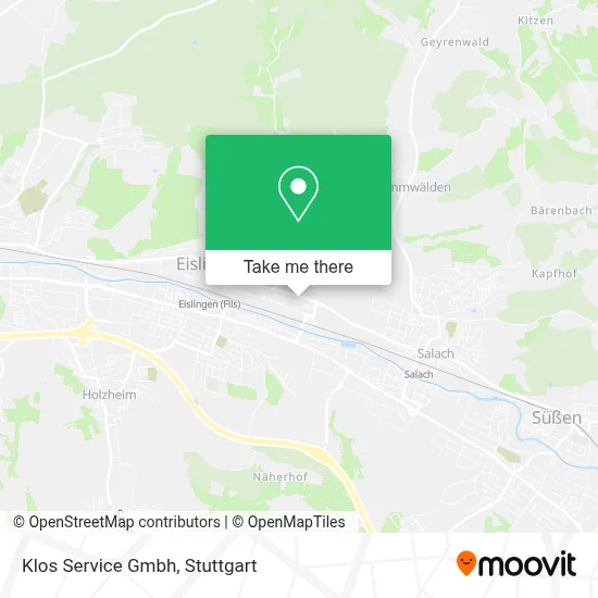 Klos Service Gmbh map