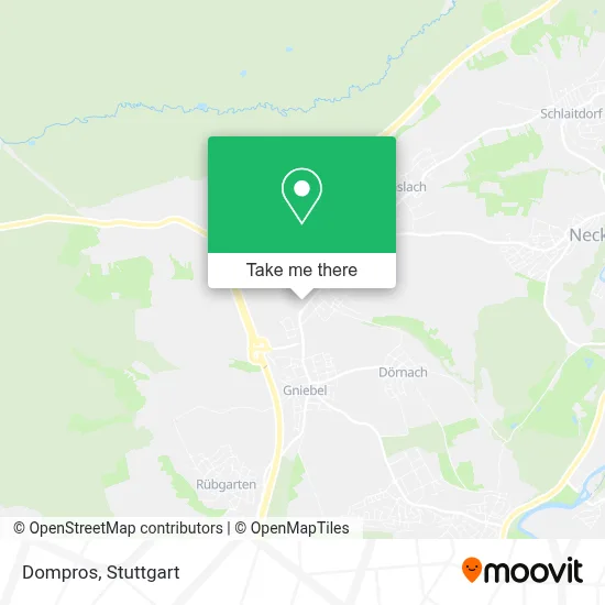 Dompros map