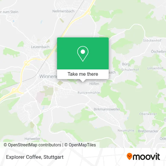Explorer Coffee map