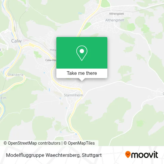 Modelfluggruppe Waechtersberg map