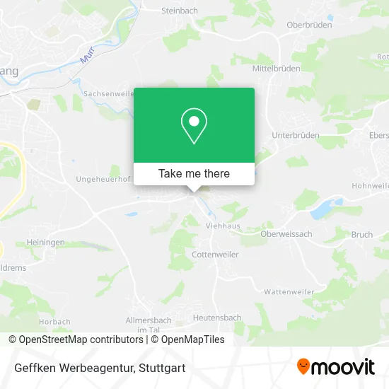 Geffken Werbeagentur map