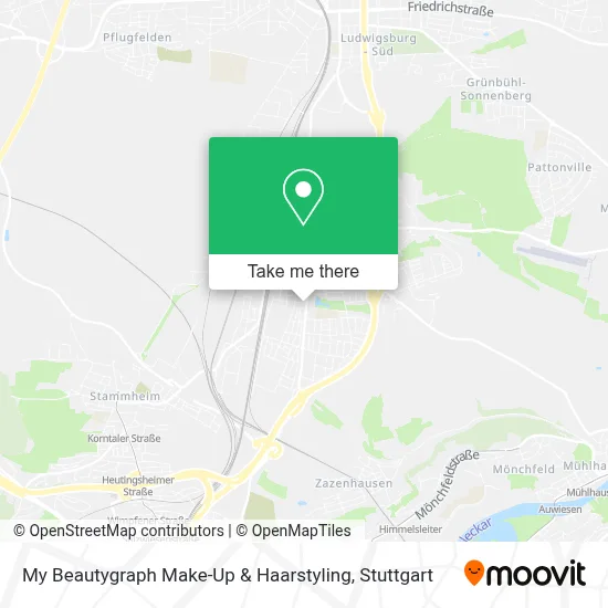 My Beautygraph Make-Up & Haarstyling map