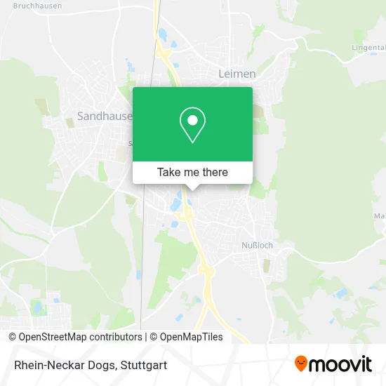 Rhein-Neckar Dogs map