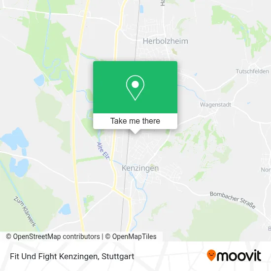 Fit Und Fight Kenzingen map
