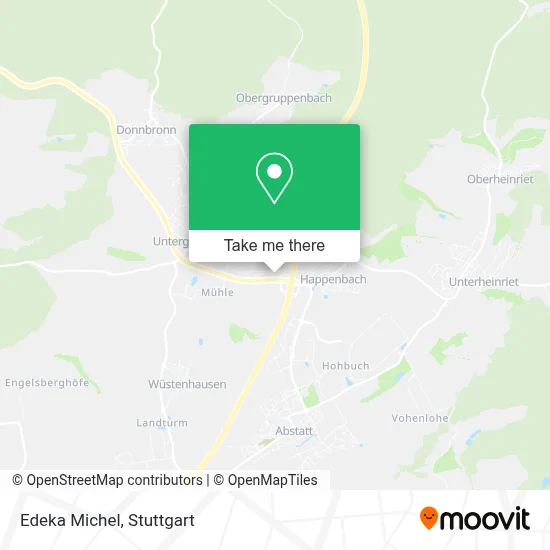 Edeka Michel map