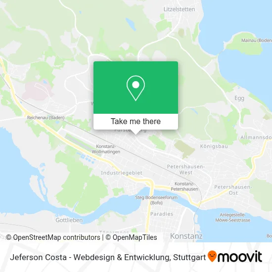 Jeferson Costa - Webdesign & Entwicklung map