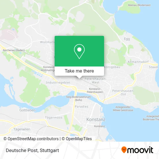 Deutsche Post map