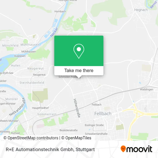 R+E Automationstechnik Gmbh map
