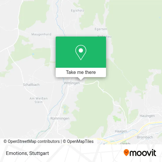 Emotions map