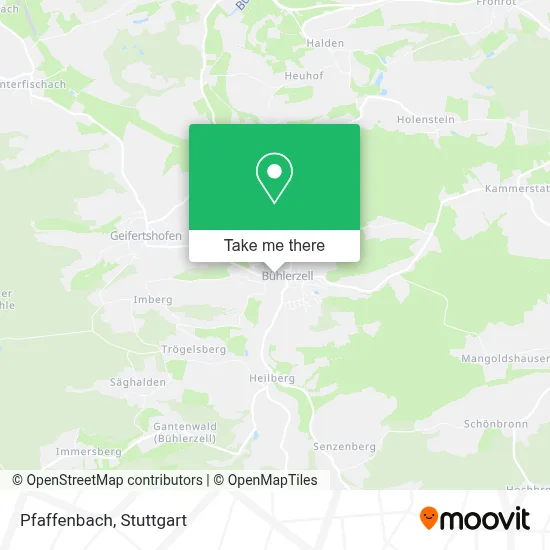 Pfaffenbach map