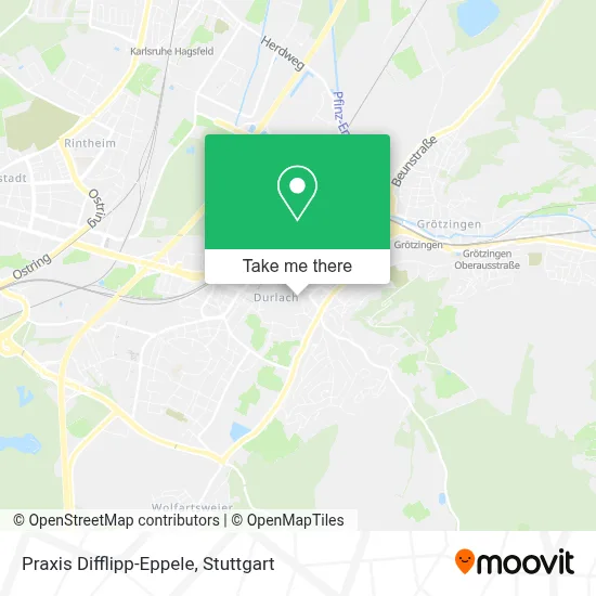Praxis Difflipp-Eppele map