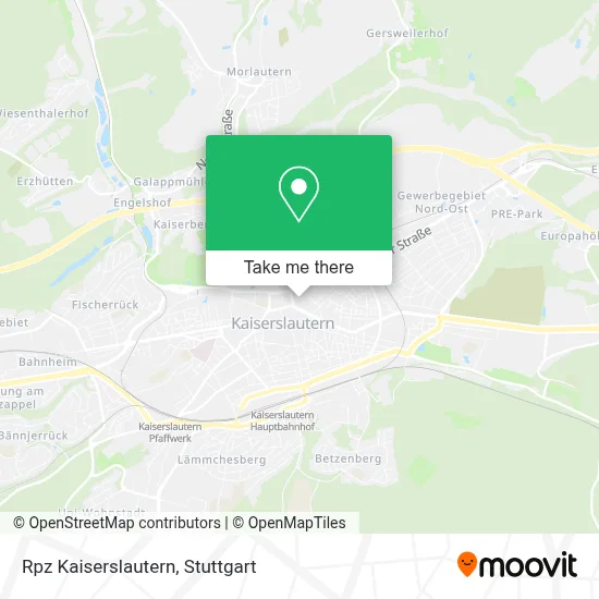 Rpz Kaiserslautern map