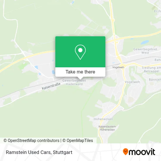 Ramstein Used Cars map