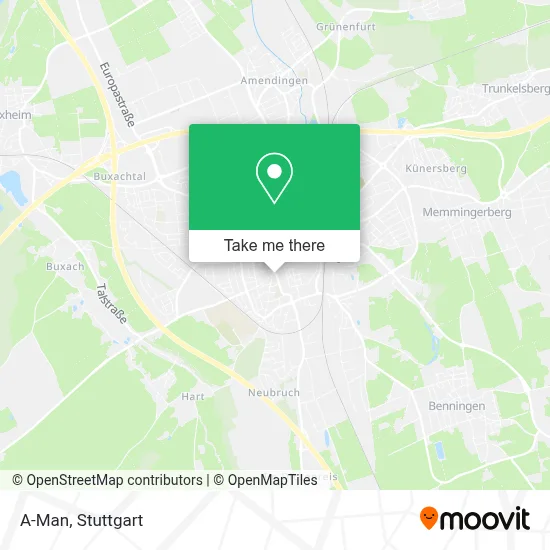 A-Man map