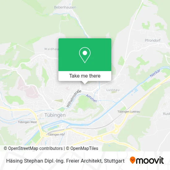 Häsing Stephan Dipl.-Ing. Freier Architekt map