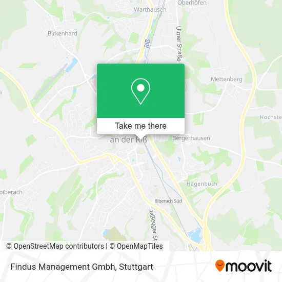 Findus Management Gmbh map