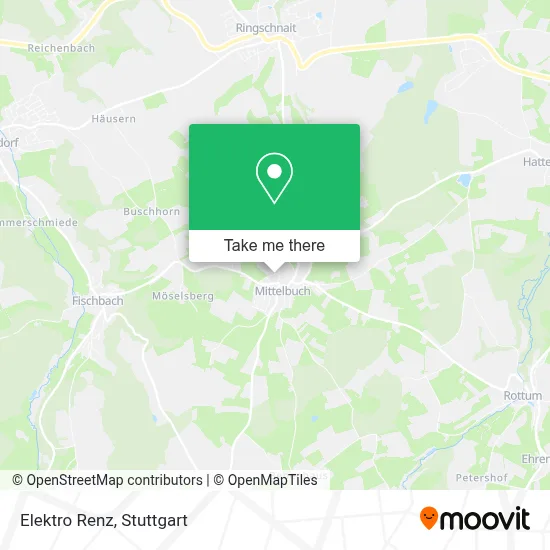 Elektro Renz map