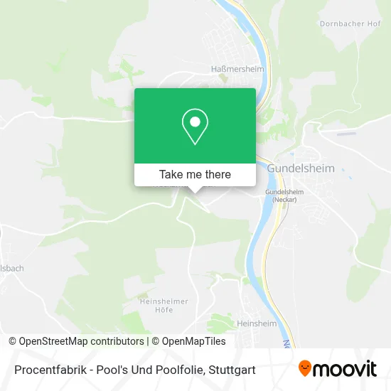 Procentfabrik - Pool's Und Poolfolie map