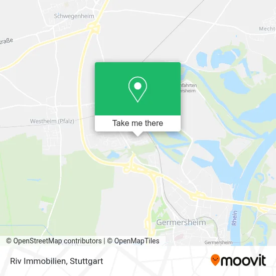 Riv Immobilien map