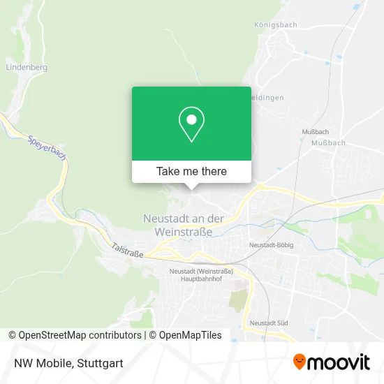 NW Mobile map
