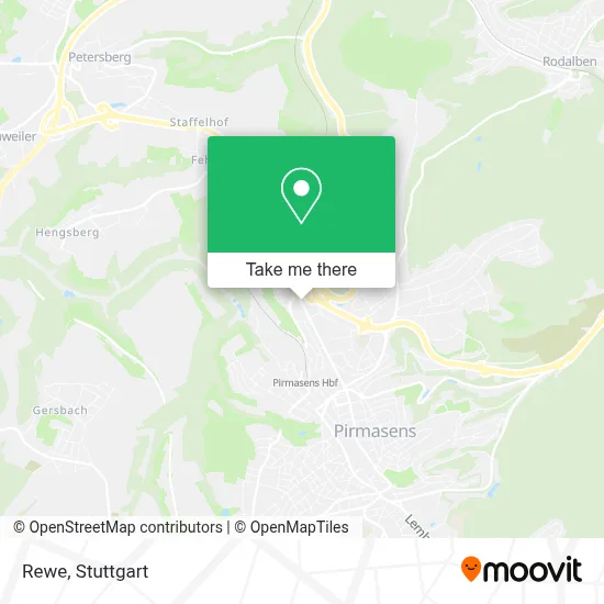 Rewe map