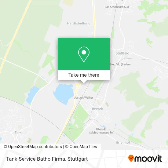 Tank-Service-Batho Firma map