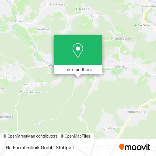 Hs Formtechnik Gmbh map