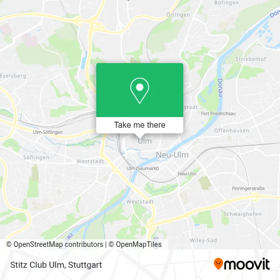 Stitz Club Ulm map