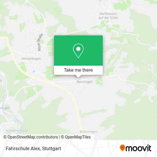 Fahrschule Alex map