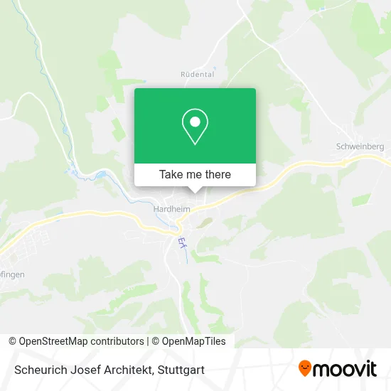 Scheurich Josef Architekt map