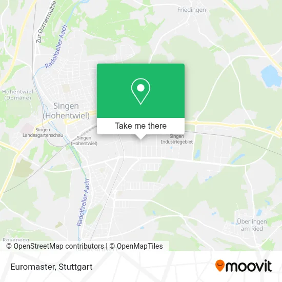 Euromaster map
