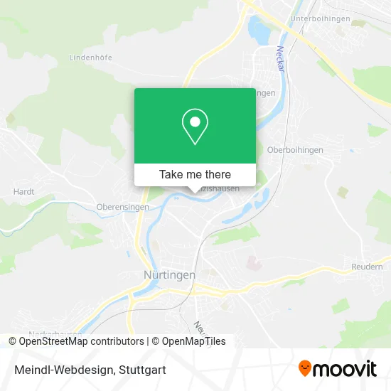 Meindl-Webdesign map