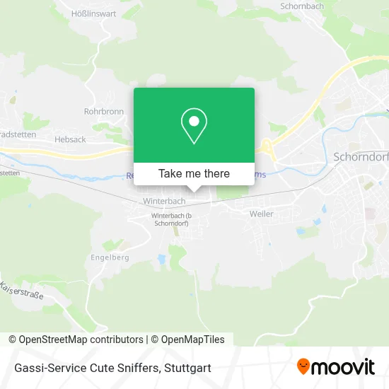Gassi-Service Cute Sniffers map