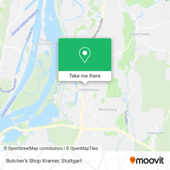 Butcher's Shop Kramer map