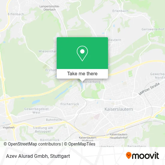 Azev Alurad Gmbh map
