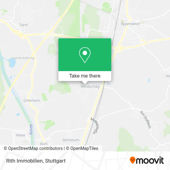 Rith Immobilien map